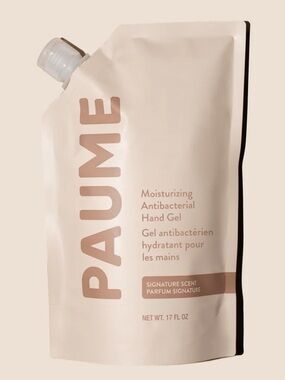 PAUME Moisturizing Antibacterial Hand Gel Refill Bag 17oz BRAND NEW/SEALED